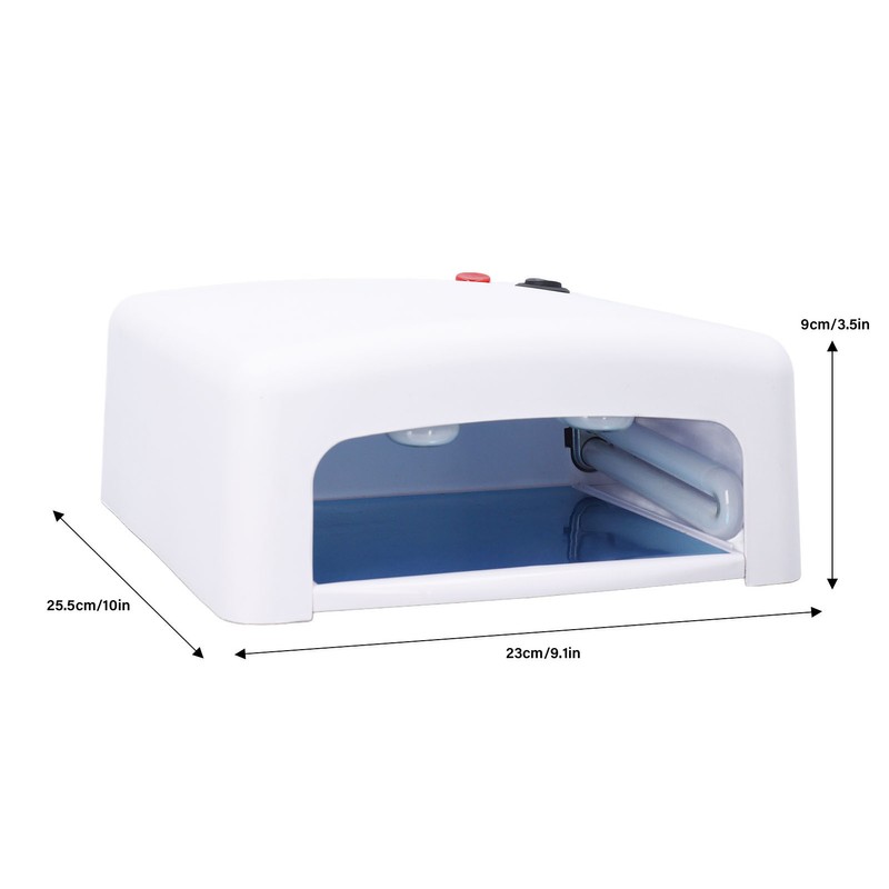 36W UV Nail Dryer for Gel Polish 4pcs 9W Electronic
