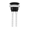 Taps2Traps Matt Black Toilet Flush Button Replacement, Upgrade Your Bathroom