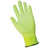 Global Glove PUG11 Polyurethane/Nylon Glove, Work, Medium, White (Case of