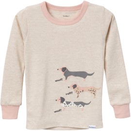 Gerber Unisex-Baby Toddler Snug Fit 4-Piece Pajama Set, Dog