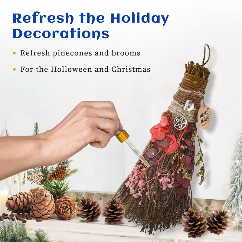 HIQILI Cinnamon Essential Oil for Spary, Diffuser, Garden and Kitchen