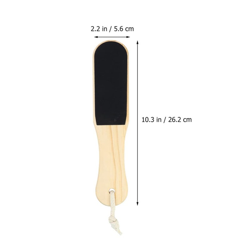 Healeved 4pcs Double Sided Foot Scrubber and Callus Remover Tool