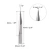 sourcing map Wood Engraving CNC Router Bit Full Carbide Carving