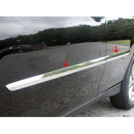 4pc Chrome 2 Side Molding Insert Trim fits RX350 2007-2009