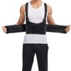 Industrial Work Back Brace | Removable Suspender Straps for Heavy