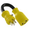 Conntek SL515TL520 Pigtail Adapter, 0.8', Black/Yellow