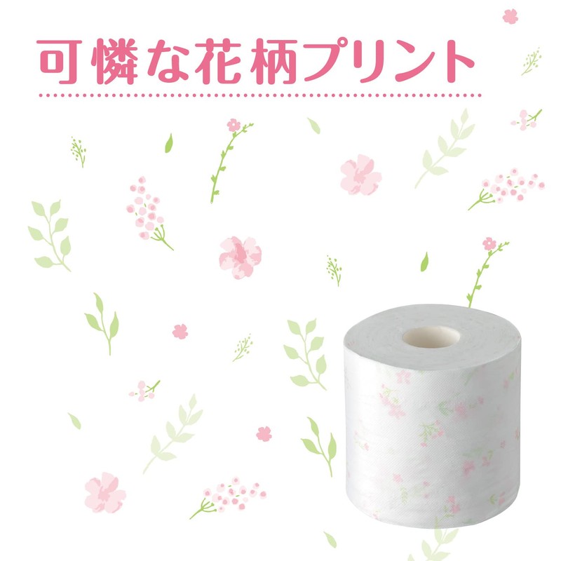 Kleenex Siste, 40m, Double 4 Rolls, Happiness Pink