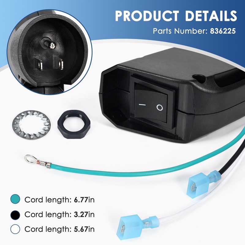 Atesilor 836225 Vacuum Switch Box Assembly for ProTeam Super Coach