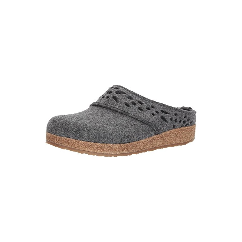 Haflinger Women's Gz Lacey Flat, Grey, 36 EU/5 M US