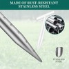 Sukiise Hand Dibber, Seed Dibber, Bulb Planter Tool, Seed Planter