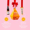 Q+A Merry + Bright Gift Set, Vitamin C Skincare Duo,