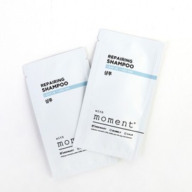 With Moment Ordinary Edition Repairing Disposable Shampoo 8ml 1000 Shower Gels
