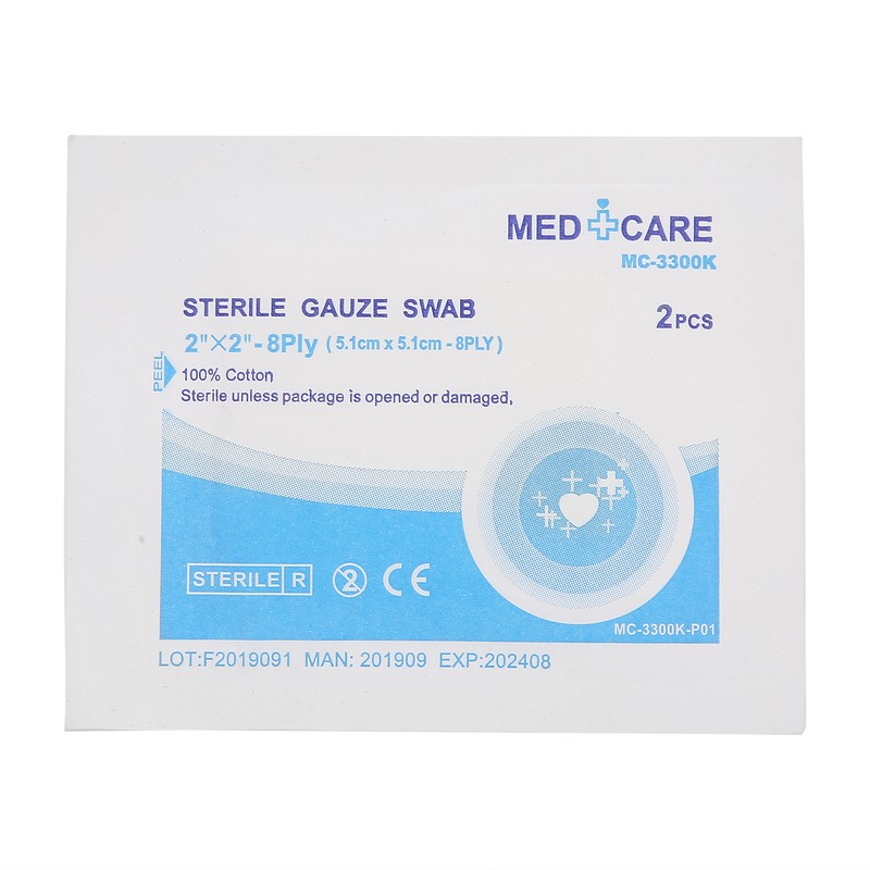 2 Sets Emergency Aid Kit Outdoor Household Bandage Dressing Gauze