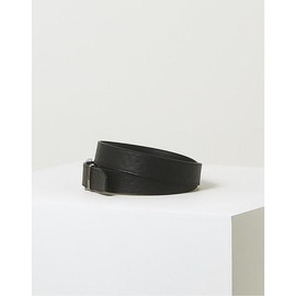 Daks (신세계강남점)DBBE2E390BK 블랙 로고패턴 소가죽 벨트 (DBS Gangnam Branch) DBBE2E390BK Black Logo Pattern Cowhide Belt