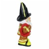 Dwarf Old Man Statue Black Hat Fireman Resin Sculptures Old