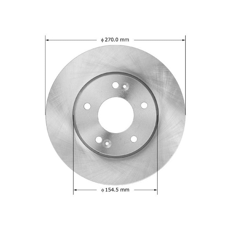 Bendix Premium PRT5990 Front Brake Rotor for Kia Soul 2011-2010