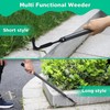 Lilyvane Crack Weeder, Manual Crevice Weeding Tool Weed Puller with