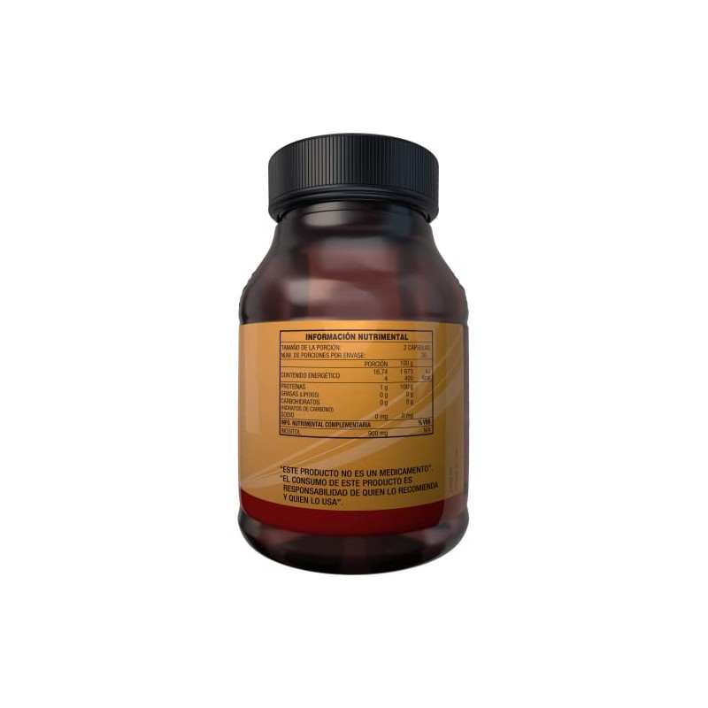 Essential Nutrition, Inositol - 60 Cápsulas De 500 Mg