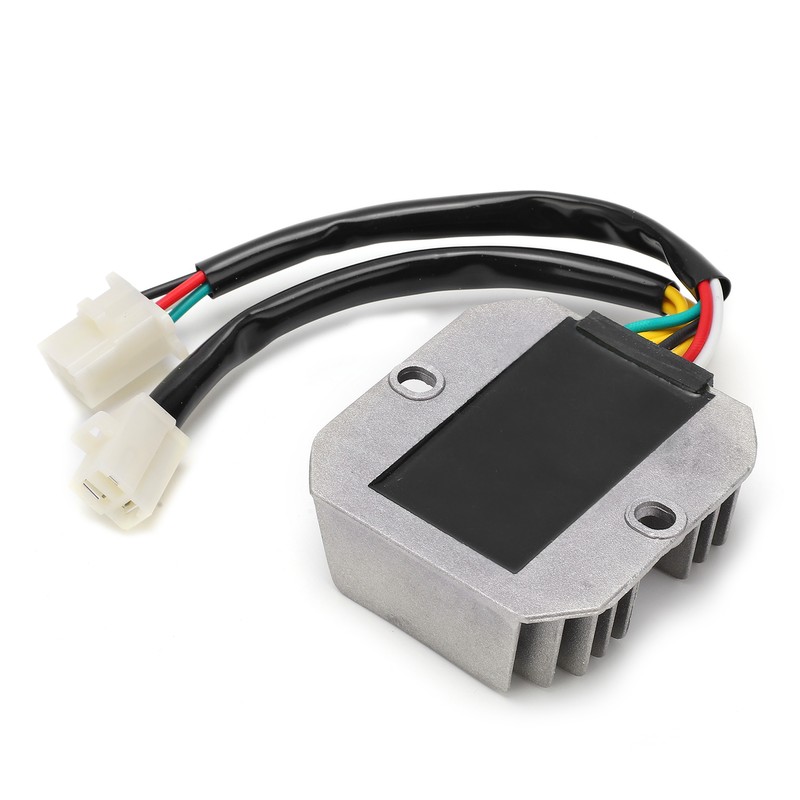 Voltage Regulator Rectifier 7 Wires DualPlug Aluminum Alloy ABS for