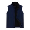 AKuVoL Men's Softshell Outerwear Vest Lightweight Windproof Sleeveless Jacket for