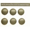 SOGNO GENUINE LEATHER TUFTING BUTTONS 6 Gray color 20mm (13/16")
