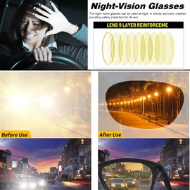 Perfectmiaoxuan Men's Polarised Sunglasses, Sunglasses Women's Polarised, Retro Ultralight Glasses Frame, HD Pilot Lenses, Fishing, Driving, Cycling Glasses, Sports Glasses, Men, UV Protection,