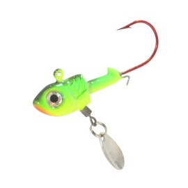 Northland Tackle TJ5-135 Thumper Jig 2/Cd Thumper Jig, Glow Rainbow, 3/8 oz