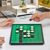 WinSTEM Magnetic Reversi Board Game Set 9.76" with Folding Board