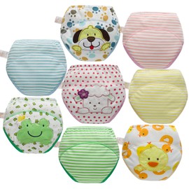 Skhls Baby Toddler Thick Absorbent Potty Training Pants Underwear 8 Pack 4T