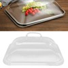Rectangle Shape Food Cover, Transparent Splatter Cover Cookware Bakeware Lids