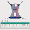 Full Body Mesh Lift Sling with Commode Opening, Patient Lift
