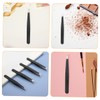 Baluue 1set Stainless Steel Salon Tweezers Precision Eyebrow Hair Removal
