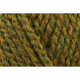 Stylecraft Highland Heathers Aran Weight Tweed-Effect Crochet Yarn, 100% Acrylic Knitting Wool for Garments Accessories, Cabling Lace work - 100g Ball - Gorse (3743) - Single (1 Ball)