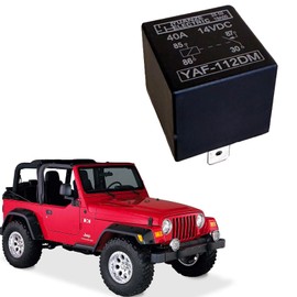 E-Vniko 4 Pin EP26 LED Turn Signal Flasher Relay Compatible with Jeep TJ Wrangler 1997 1998 1999 2000 Compatible with Dodge Grand Caravan NEON 93-99 56009339 Hazard Warning Relay