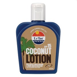 Le Tan SPF 15+ Coconut Sunscreen Lotion 125mL