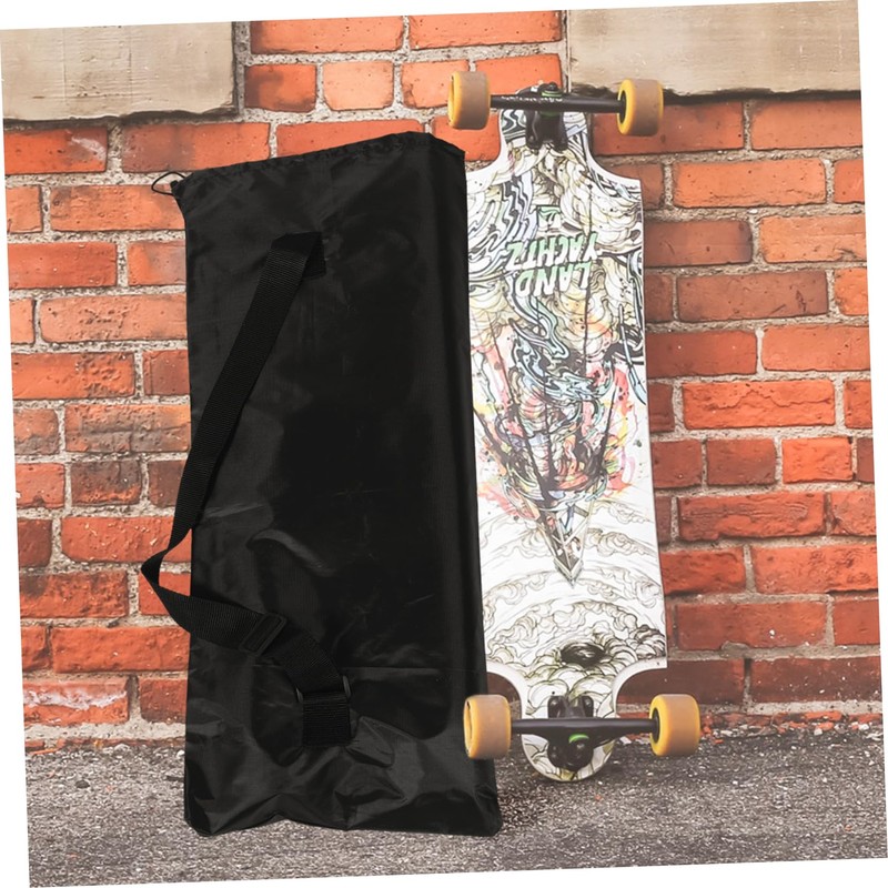 OHPHCALL Skateboard Shoulder Sling Bag Lightweight Water-resistant Pouch for Outdoor
