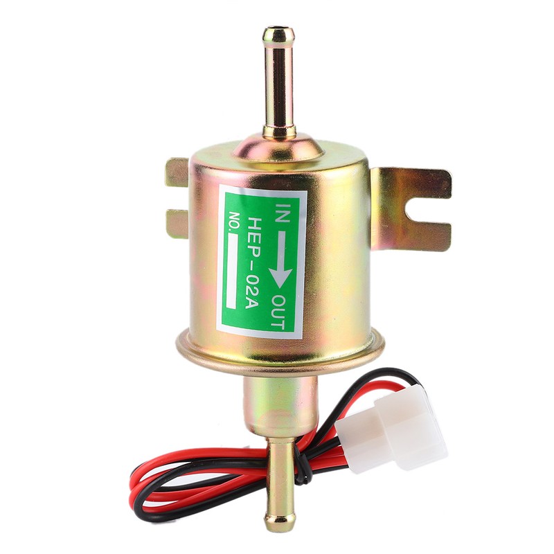 12V 3‑6 PSI Inline Gas Diesel Electric Fuel Pump Low