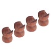 4PCS HiFi Speaker Cable Wire Bracket Wooden Shockproof Insulation HiFi
