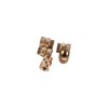 GIVIHGETI M2 Threaded Inserts Set, Press-in Nuts Brass Threaded Bushing,
