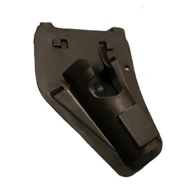 Slide-in Fishing Rod Hip Holster, Hands-Free Rod Holder for Fly & Bank Fishing, Quick Draw Waist Belt Inserte Pole Gear, Durable Adjustable Portable Fish Pole Holster with Stash Pocket (black)