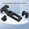 Rubber Flexible T-Handle Hasp Draw Latch for Tool Box, Cooler,