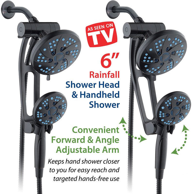 AquaCare Spa Station High Pressure 48-mode Rain & Handheld 3-way