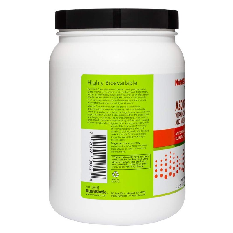 NutriBiotic - Ascorbate Bio-C, 2.2 Lb. | Effervescent Vitamin C