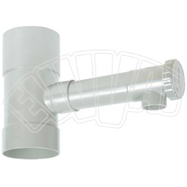 RIBIMEX Ribiland 03669 Rain Water Collector - Grey, 80 mm