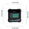 Digital Inclinometer 4x90° Measurement IP54 LCD Screen Magnetic Digital Display