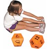 1-Pair of 10 Sided Foam Fitness Dice (1 die with