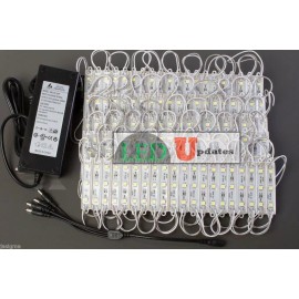 LEDUPDATES 70ft Storefront LED LIGHT Window Border white 5050 + UL Listed Power Supply