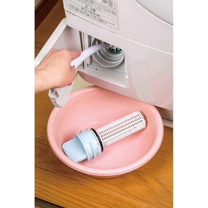 Mamei LB-313 Washing Machine Filter Brush, White, Blue, 1.6 x