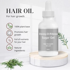 Deoxyribose Sugar Gel Hair Growth, Deoxy Ribose Sugar For Hair strengthen, Suitable for both men and women. 2pcs