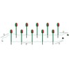 HoliScapes® Vintage Santa Runway Lights with Santa Landing Zone Inflatable